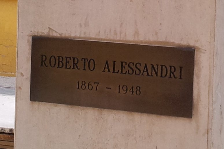 Roberto Alessandri's bust, Policlinico Umberto I, Rome - 03.jpg